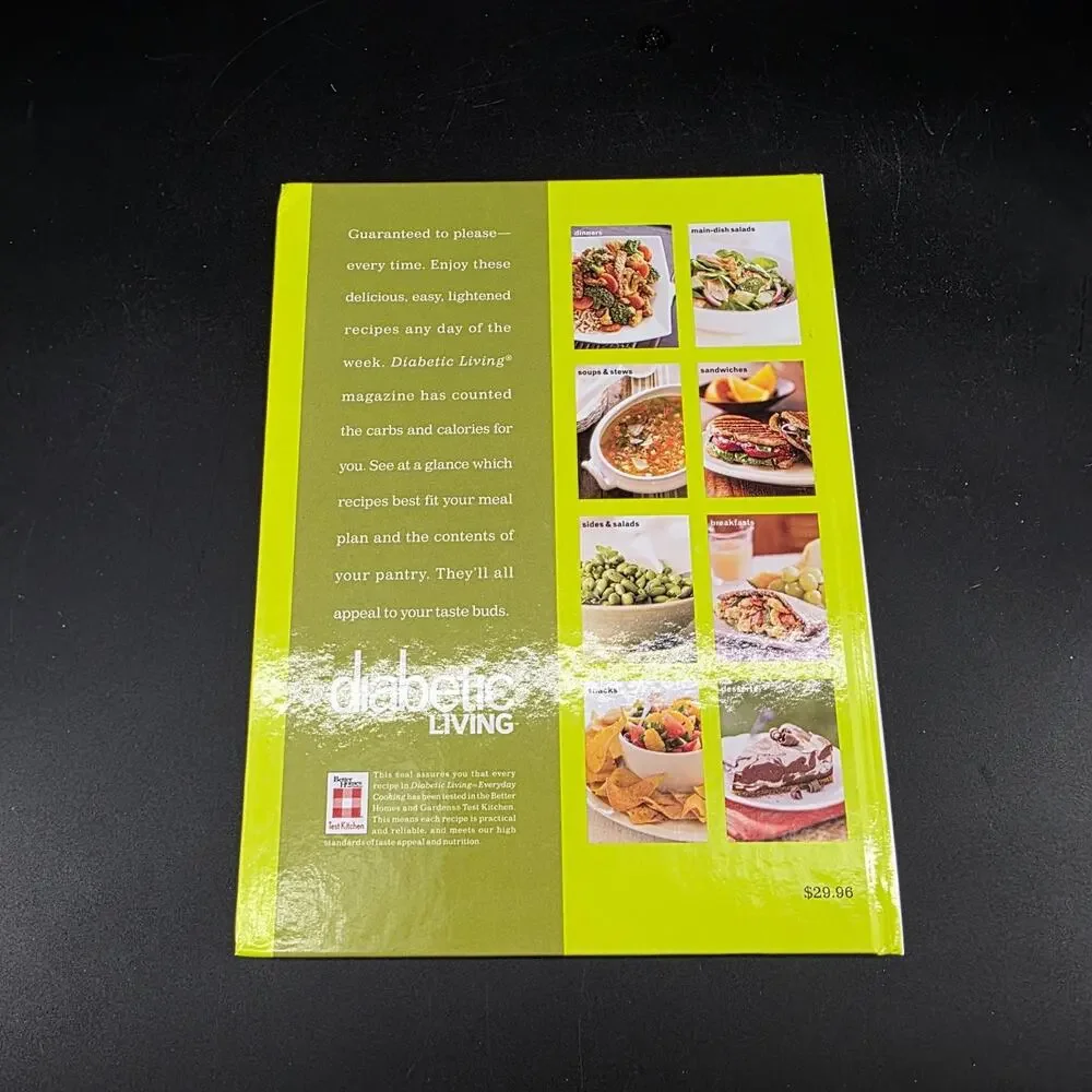 Diabetic Living Everyday Cooking Volume 1 2008 First Edition Recipes